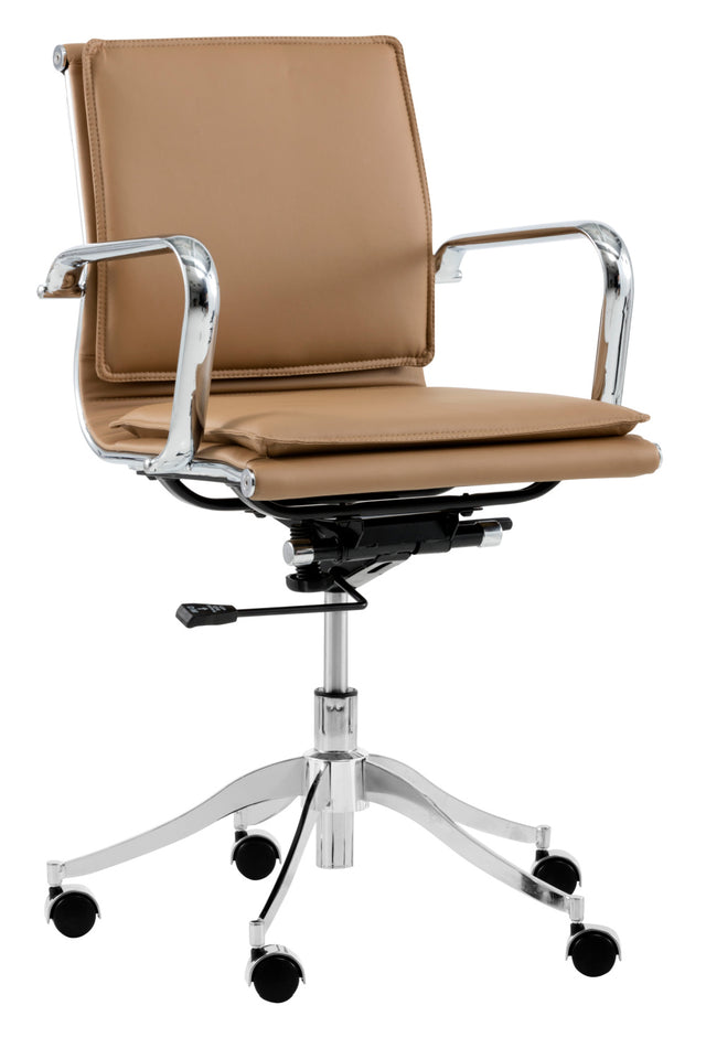 Modern European furniture - Padded Leather Swivel Office Chair - www.oroa.com