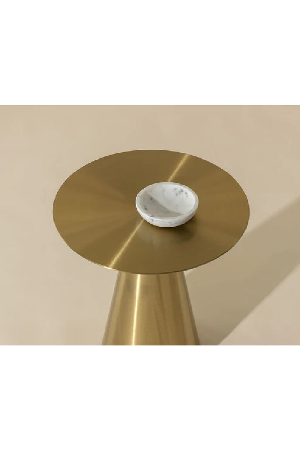 Modern European furniture - Yellow Gold End Table - www.oroa.com