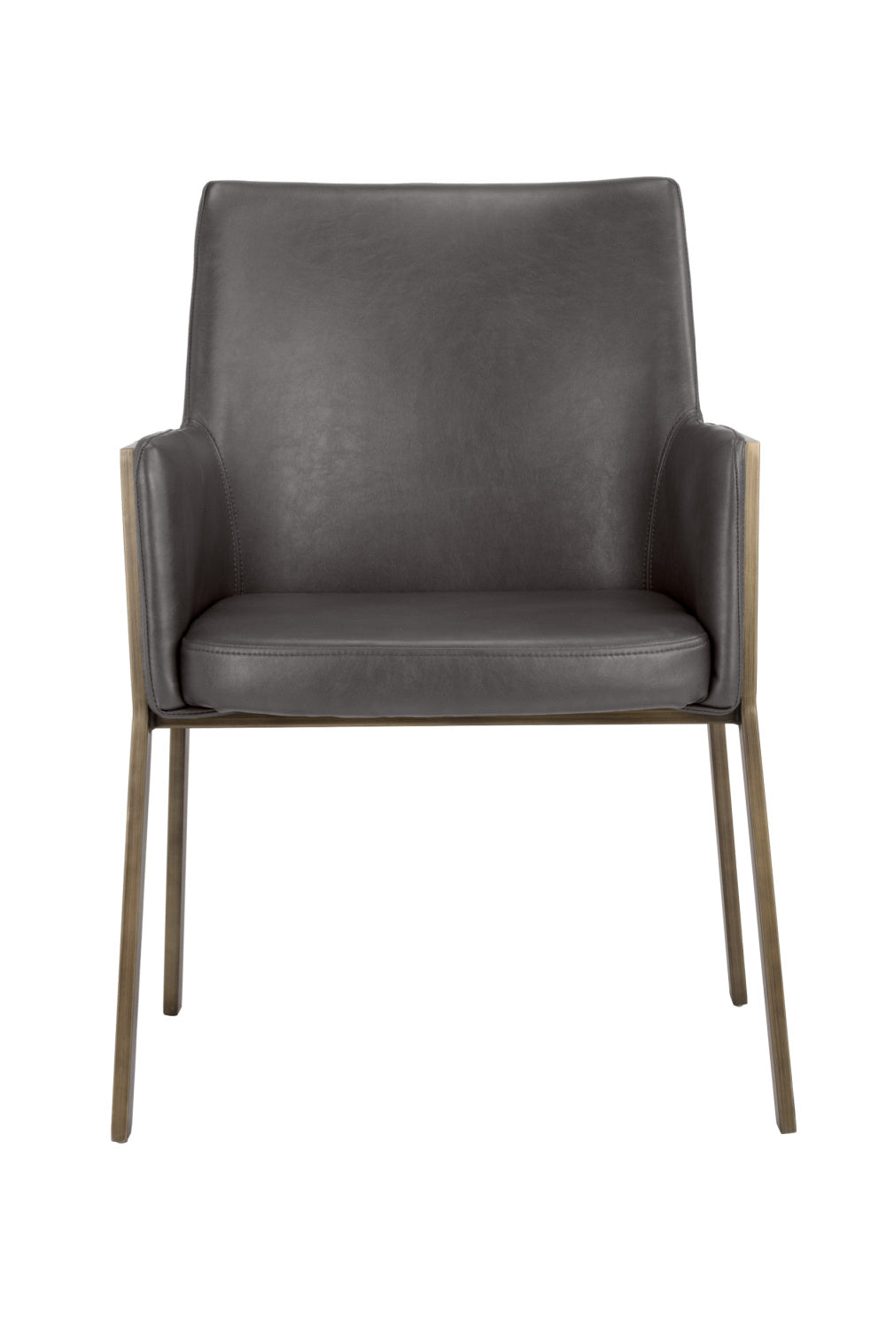 Modern European furniture - Leather Look Dining Armchair - www.oroa.com