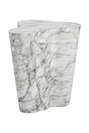 Modern European furniture - Marble-Look Indoor/Outdoor Side Table L - www.oroa.com