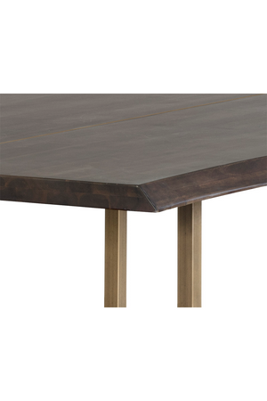   Modern European furniture - Smoked Acacia Wood Dining Table - www.oroa.com | Oroa.com