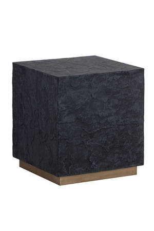   Modern European furniture - Textured Concrete End Table - www.oroa.com | Oroa.com