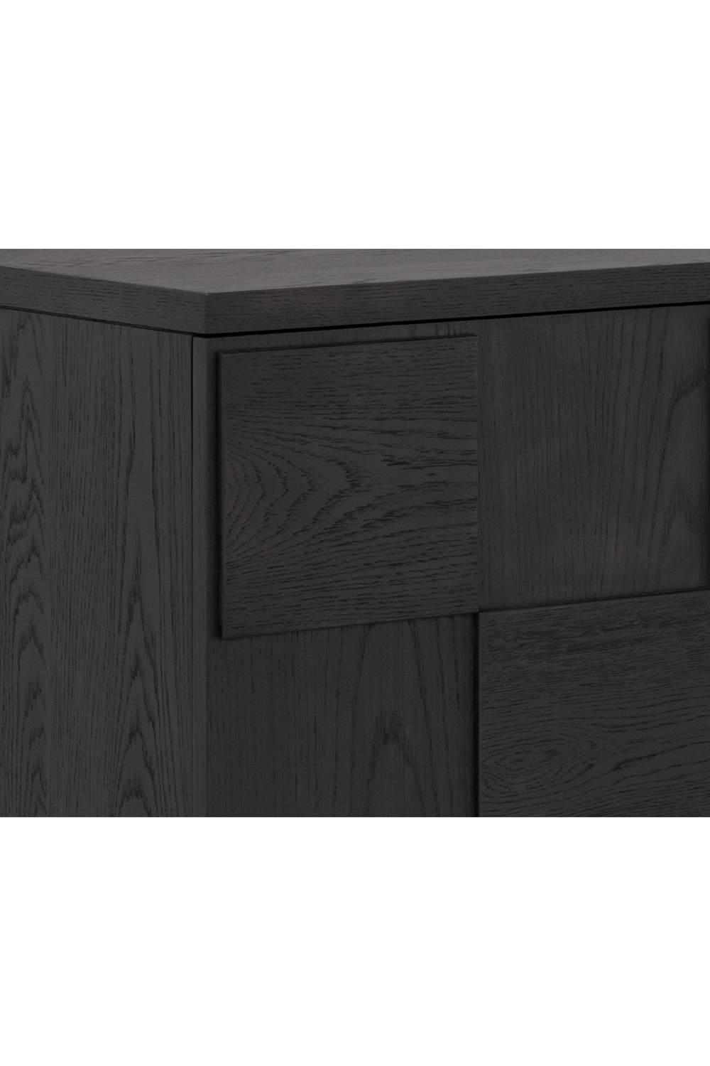   Modern European furniture - Checkered Smoked Acacia Sideboard - www.oroa.com | Oroa.com