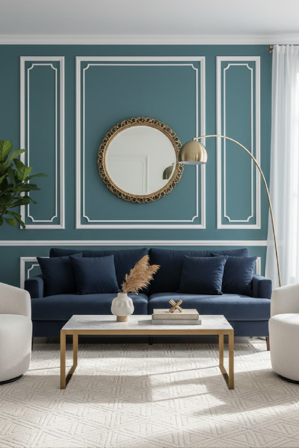 Modern European furniture - White Italian Marble Coffee Table - www.oroa.com