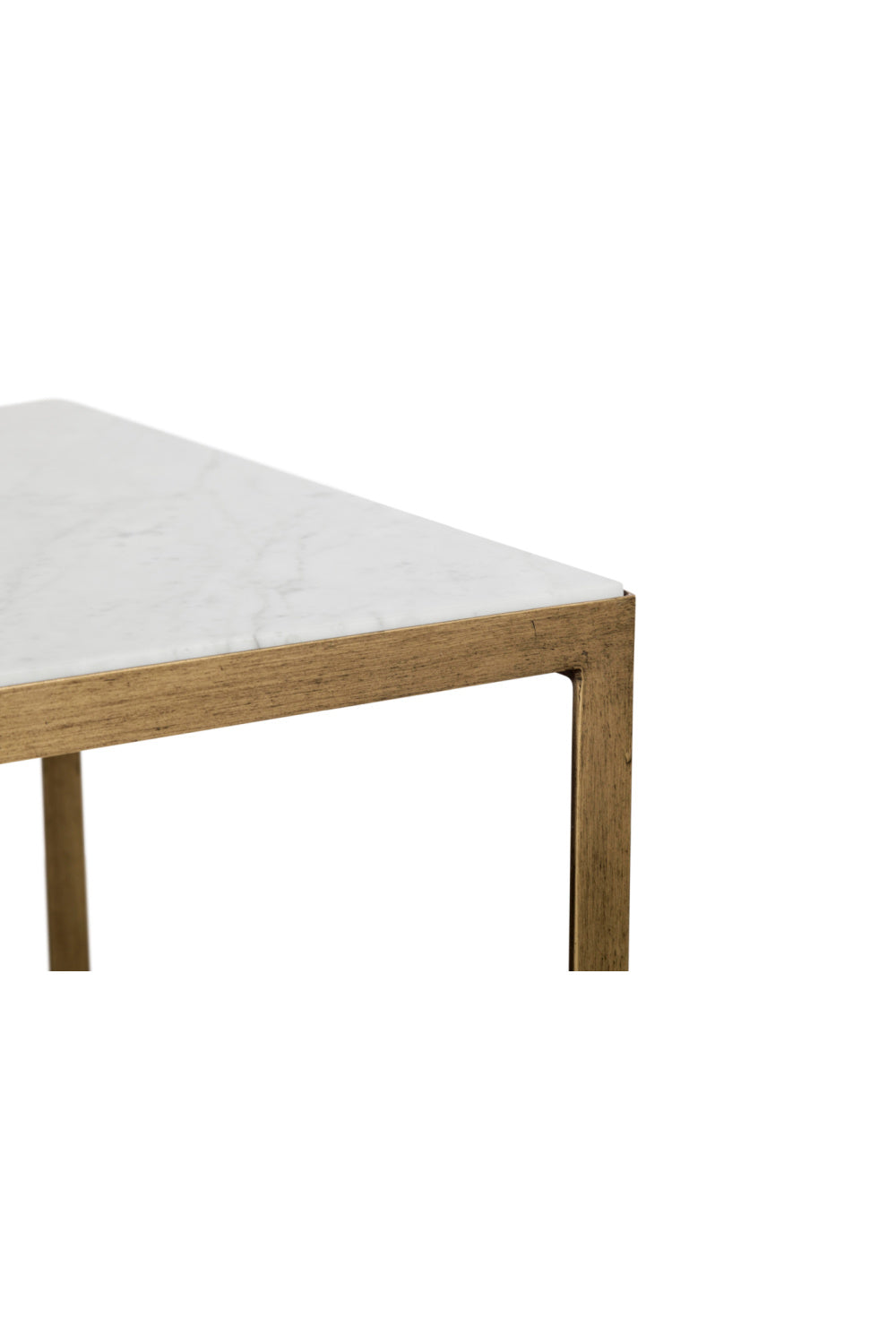 Modern European furniture - White Italian Marble Coffee Table - www.oroa.com