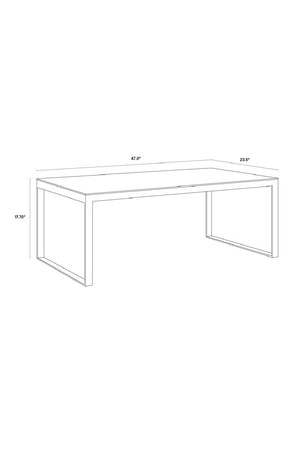 Modern European furniture - White Italian Marble Coffee Table - www.oroa.com