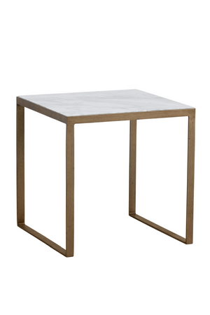   Modern European furniture - Italian Marble Square End Table - www.oroa.com | Oroa.com