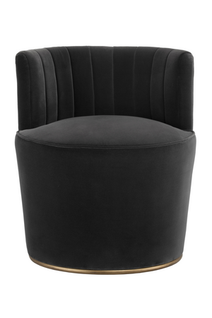   Modern European furniture - Gray Channeled-Back Lounge Chair - www.oroa.com | Oroa.com