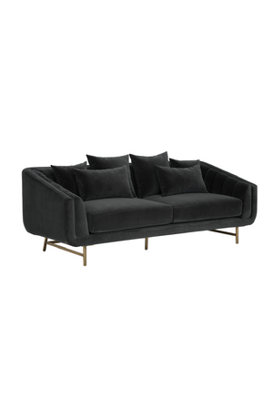 Modern European furniture - Channeled-Back 6-Cushion Sofa - www.oroa.com