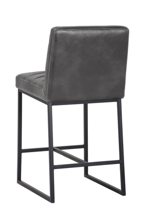 Modern Channel-Tufted Counter Stool | Splendido Spyros | Oroa.com