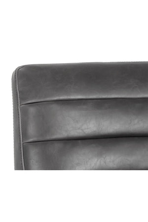 Modern Channel-Tufted Counter Stool | Splendido Spyros | Oroa.com