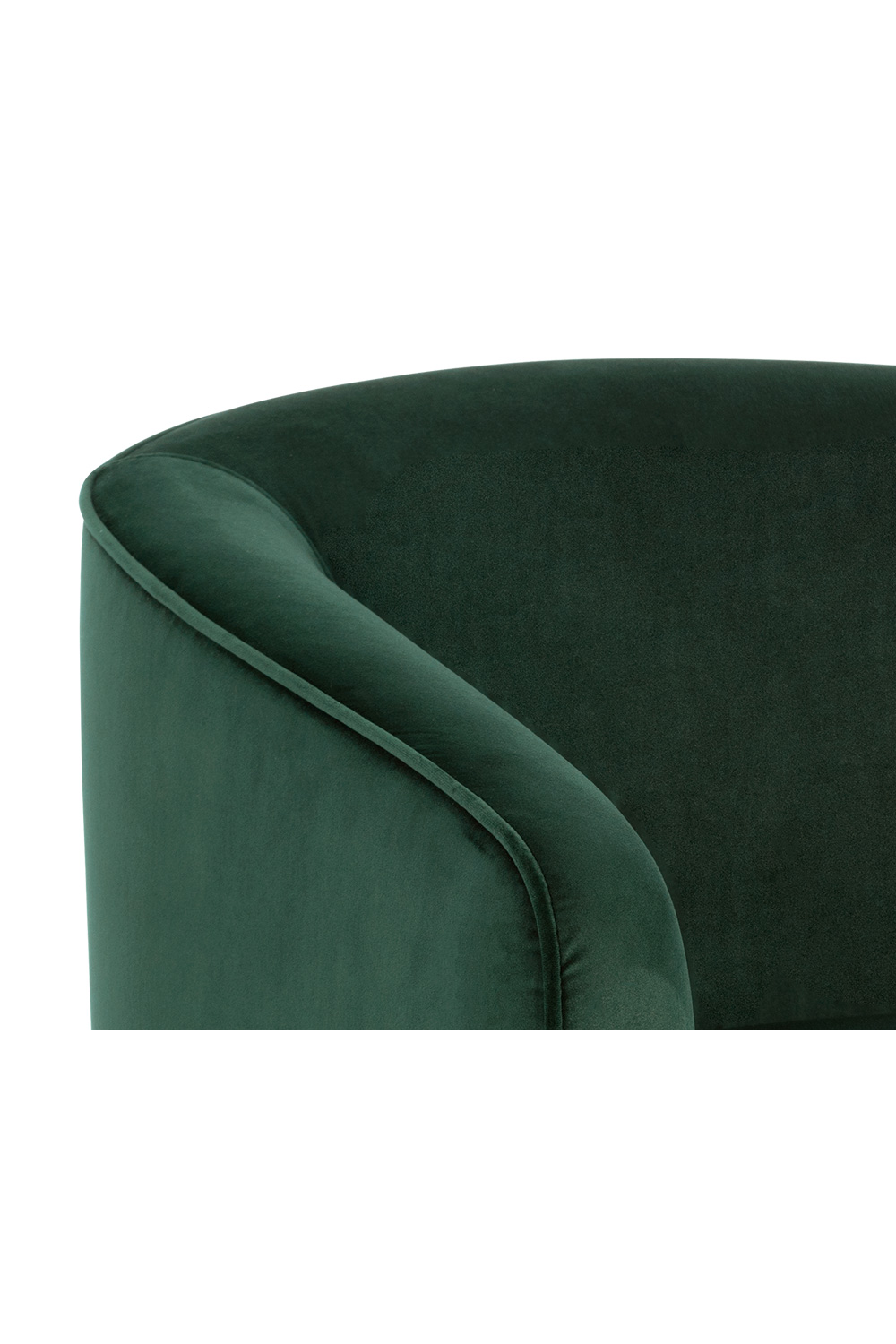 Modern European furniture - Curved Swivel Lounge Chair - www.oroa.com