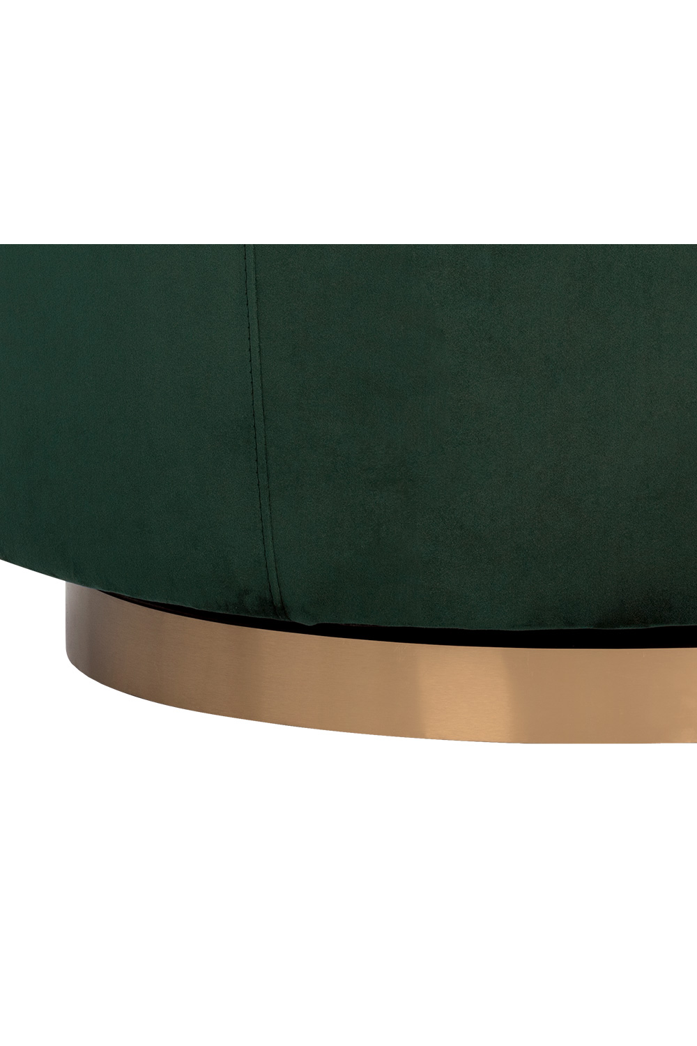 Modern European furniture - Curved Swivel Lounge Chair - www.oroa.com