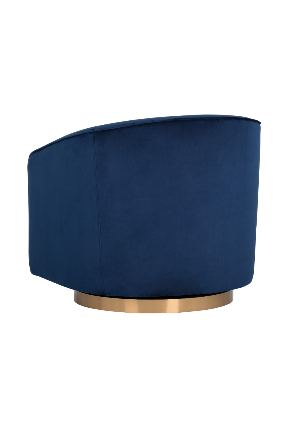 Modern European furniture - Curved Swivel Lounge Chair - www.oroa.com