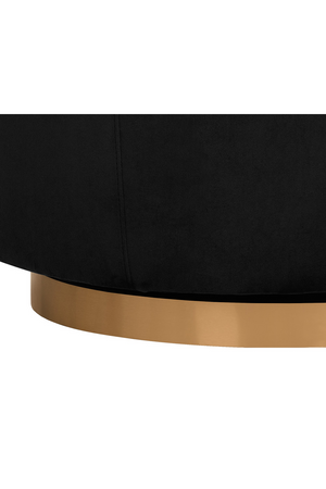 Modern European furniture - Curved Swivel Lounge Chair - www.oroa.com