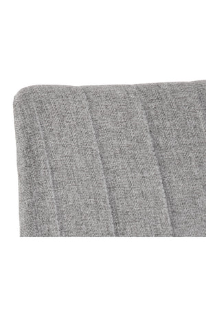 Modern European furniture - Channel-Tufted Dining Chairs (2) - www.oroa.com