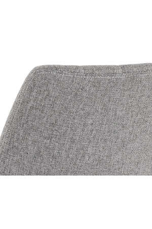 Modern European furniture - Channel-Tufted Dining Chairs (2) - www.oroa.com