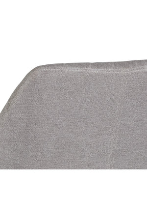   Modern European furniture - Gray Diamond-Tufted Dining Armchair  - www.oroa.com | Oroa.com