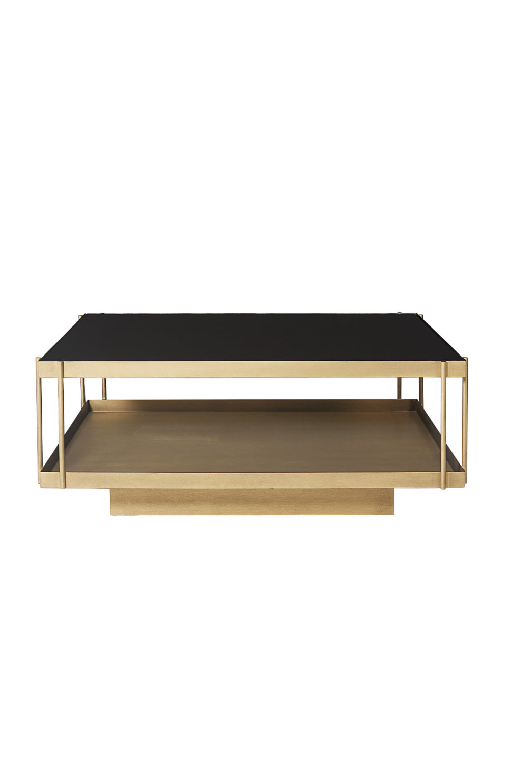   Modern European furniture - Square Black Glass Coffee Table - www.oroa.com | Oroa.com