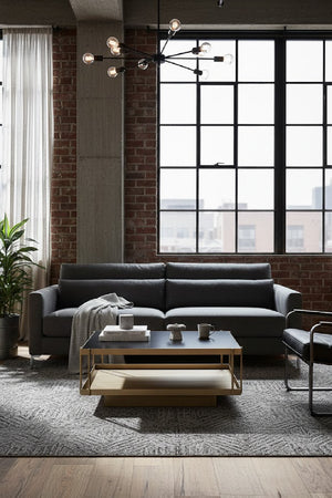   Modern European furniture - Square Black Glass Coffee Table - www.oroa.com | Oroa.com