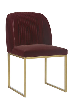   Modern European furniture - Ruched Back Dining Chairs (2) - www.oroa.com | Oroa.com