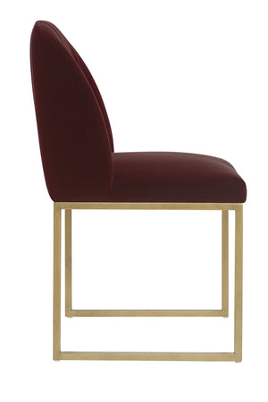   Modern European furniture - Ruched Back Dining Chairs (2) - www.oroa.com | Oroa.com
