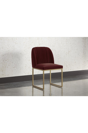   Modern European furniture - Ruched Back Dining Chairs (2) - www.oroa.com | Oroa.com