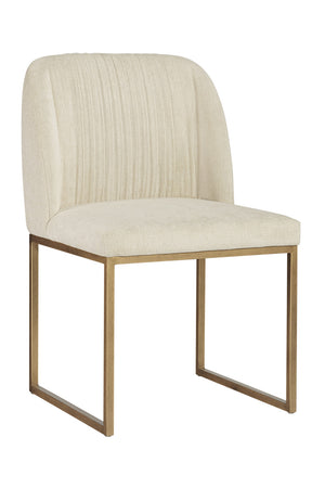   Modern European furniture - Ruched Back Dining Chairs (2) - www.oroa.com | Oroa.com