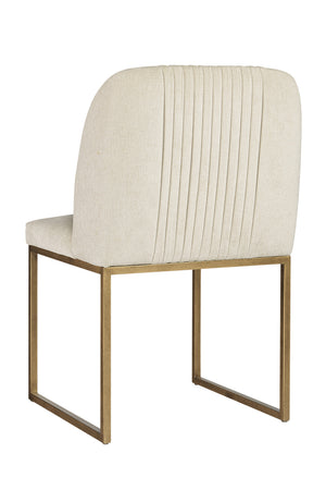   Modern European furniture - Ruched Back Dining Chairs (2) - www.oroa.com | Oroa.com