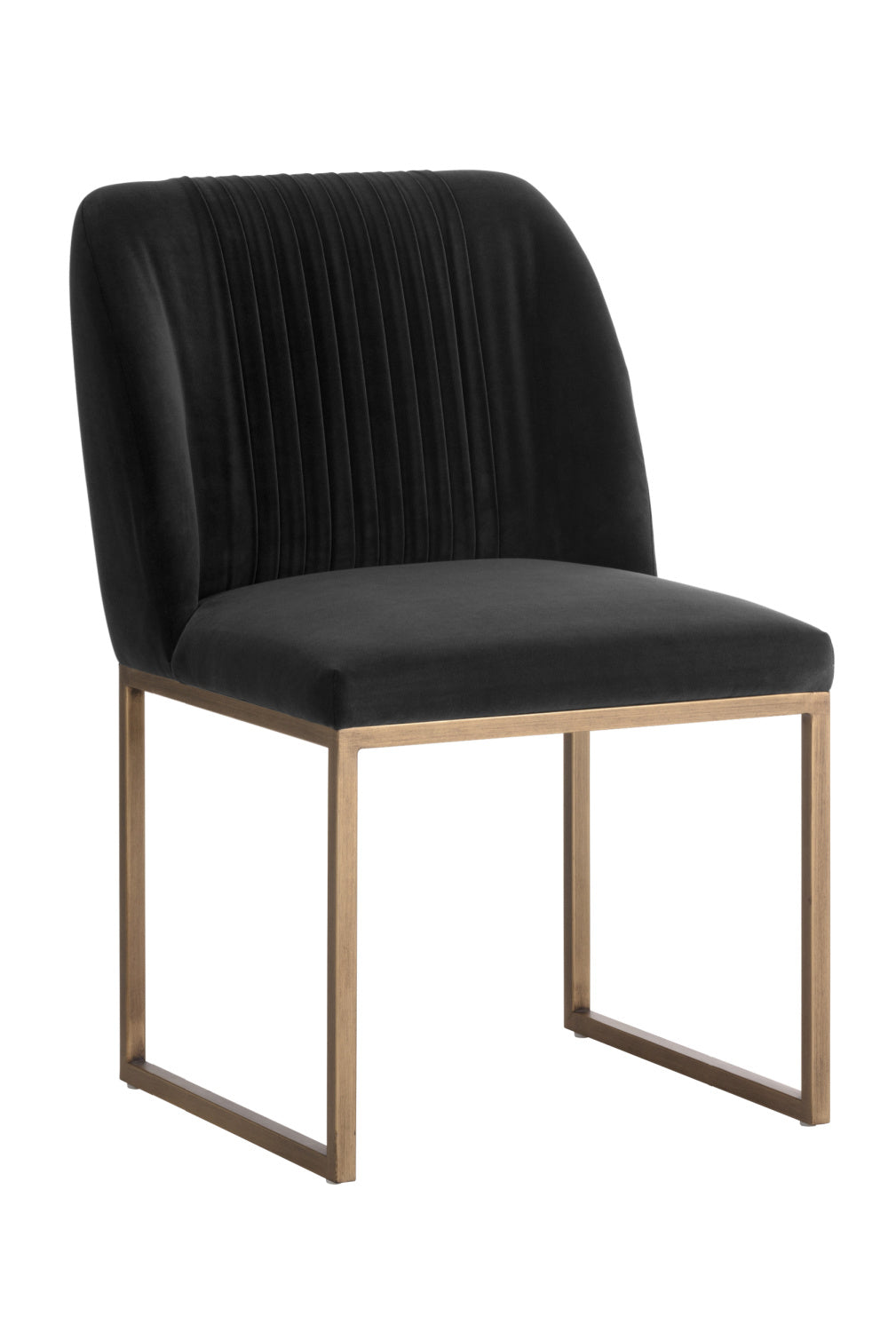   Modern European furniture - Ruched Back Dining Chairs (2) - www.oroa.com | Oroa.com