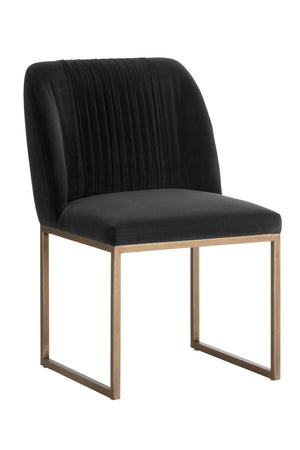   Modern European furniture - Ruched Back Dining Chairs (2) - www.oroa.com | Oroa.com