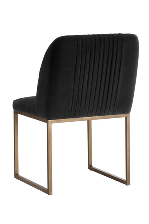   Modern European furniture - Ruched Back Dining Chairs (2) - www.oroa.com | Oroa.com