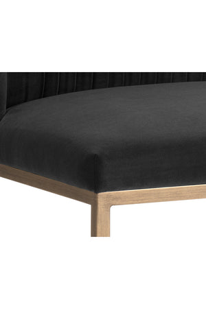   Modern European furniture - Ruched Back Dining Chairs (2) - www.oroa.com | Oroa.com