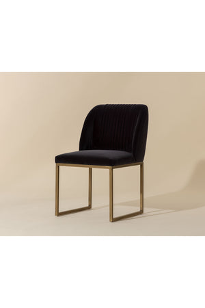   Modern European furniture - Ruched Back Dining Chairs (2) - www.oroa.com | Oroa.com