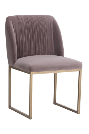   Modern European furniture - Ruched Back Dining Chairs (2) - www.oroa.com | Oroa.com