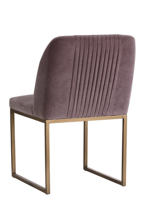   Modern European furniture - Ruched Back Dining Chairs (2) - www.oroa.com | Oroa.com