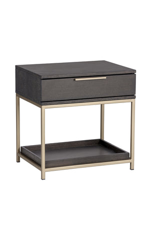 Modern European furniture - 1-Drawer Oak Nightstand S - www.oroa.com
