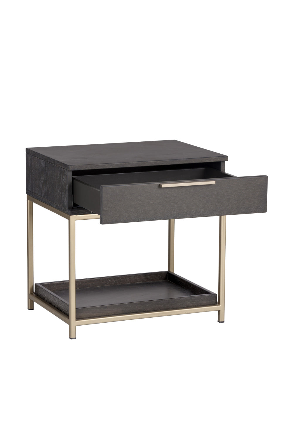 Modern European furniture - 1-Drawer Oak Nightstand S - www.oroa.com