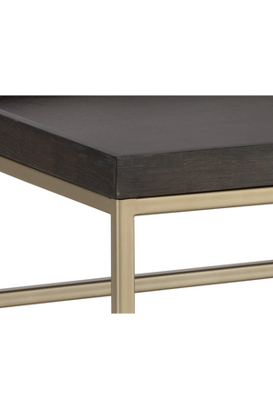   Modern European furniture - Wooden Tray Marble Coffee Table - www.oroa.com | Oroa.com