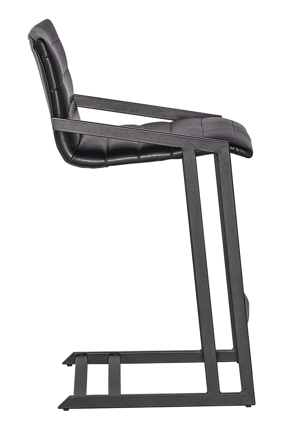 Modern European furniture - Channel-Tufted Counter Stool - www.oroa.com