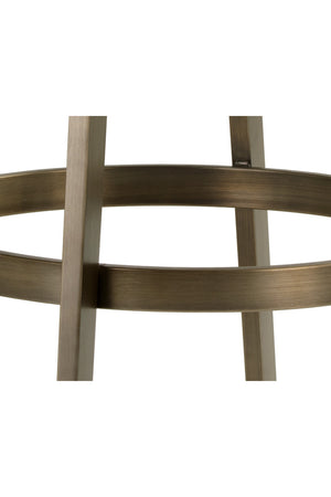 Modern European furniture - Swivel Counter Stool with Metal Frame - www.oroa.com