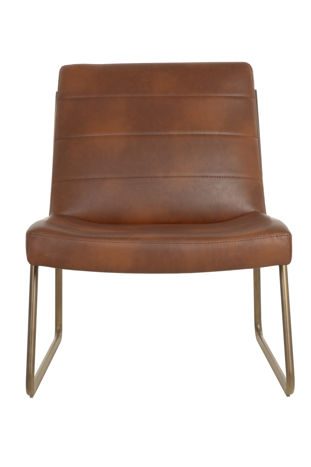   Modern European furniture - Brown Leather Lounge Chair - www.oroa.com | Oroa.com