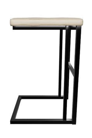Modern European furniture - Leather-Look Backless Counter Stools (2) - www.oroa.com