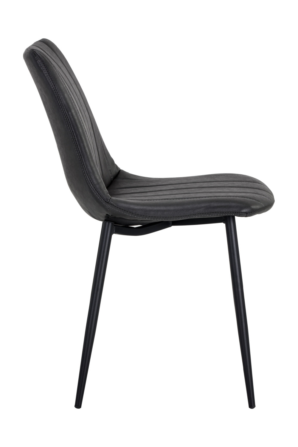 Modern European furniture - Channel-Tufted Dining Chairs (2) - www.oroa.com