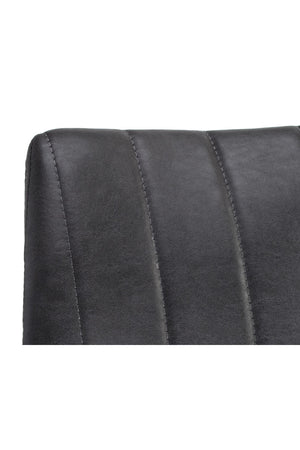 Modern European furniture - Channel-Tufted Dining Chairs (2) - www.oroa.com