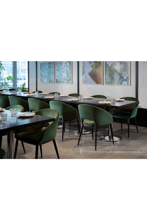 Modern European furniture - Cutout-Back Dining Amchair - www.oroa.com