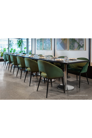 Modern European furniture - Cutout-Back Dining Amchair - www.oroa.com