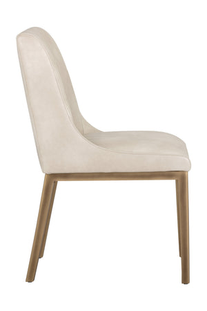   Modern European furniture - Vertical Stitched Dining Chairs (2) - www.oroa.com | Oroa.com