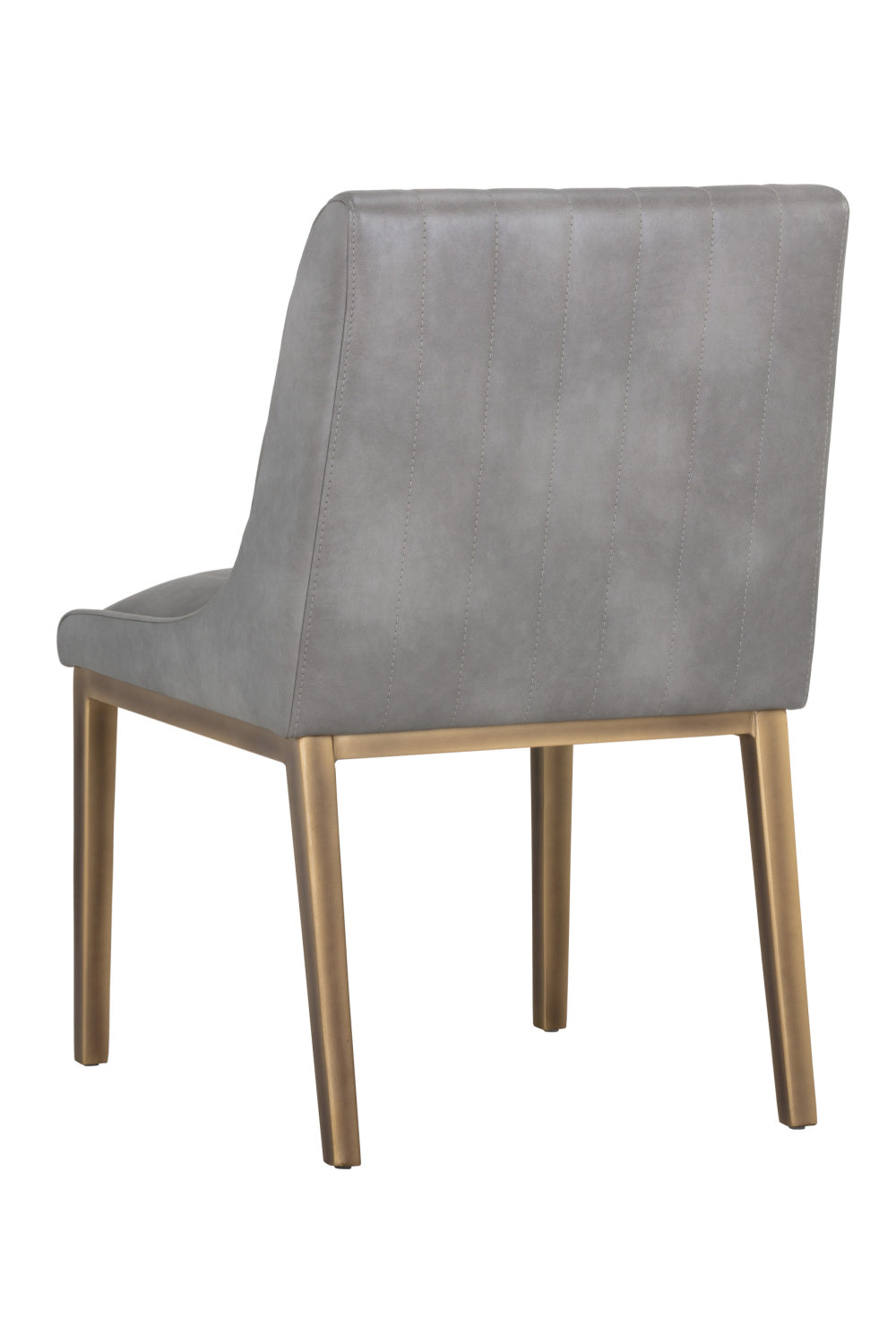   Modern European furniture - Vertical Stitched Dining Chairs (2) - www.oroa.com | Oroa.com