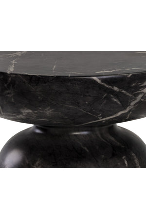 Modern European furniture - Marble-Look Indoor/Outdoor End Table - www.oroa.com